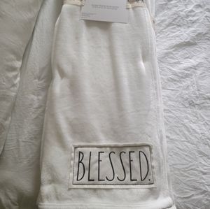 Rae Dunn Throw "Blessed"